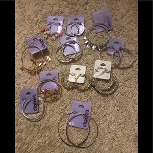 Claire’s hoop earrings